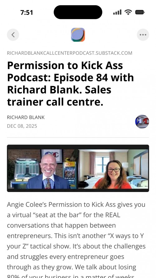 PermissiontoKickAssPodcastEpisode84withRichardBlank.Salestrainercallcentre.4.jpg