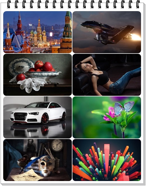 Wallpaper on each computer part 228